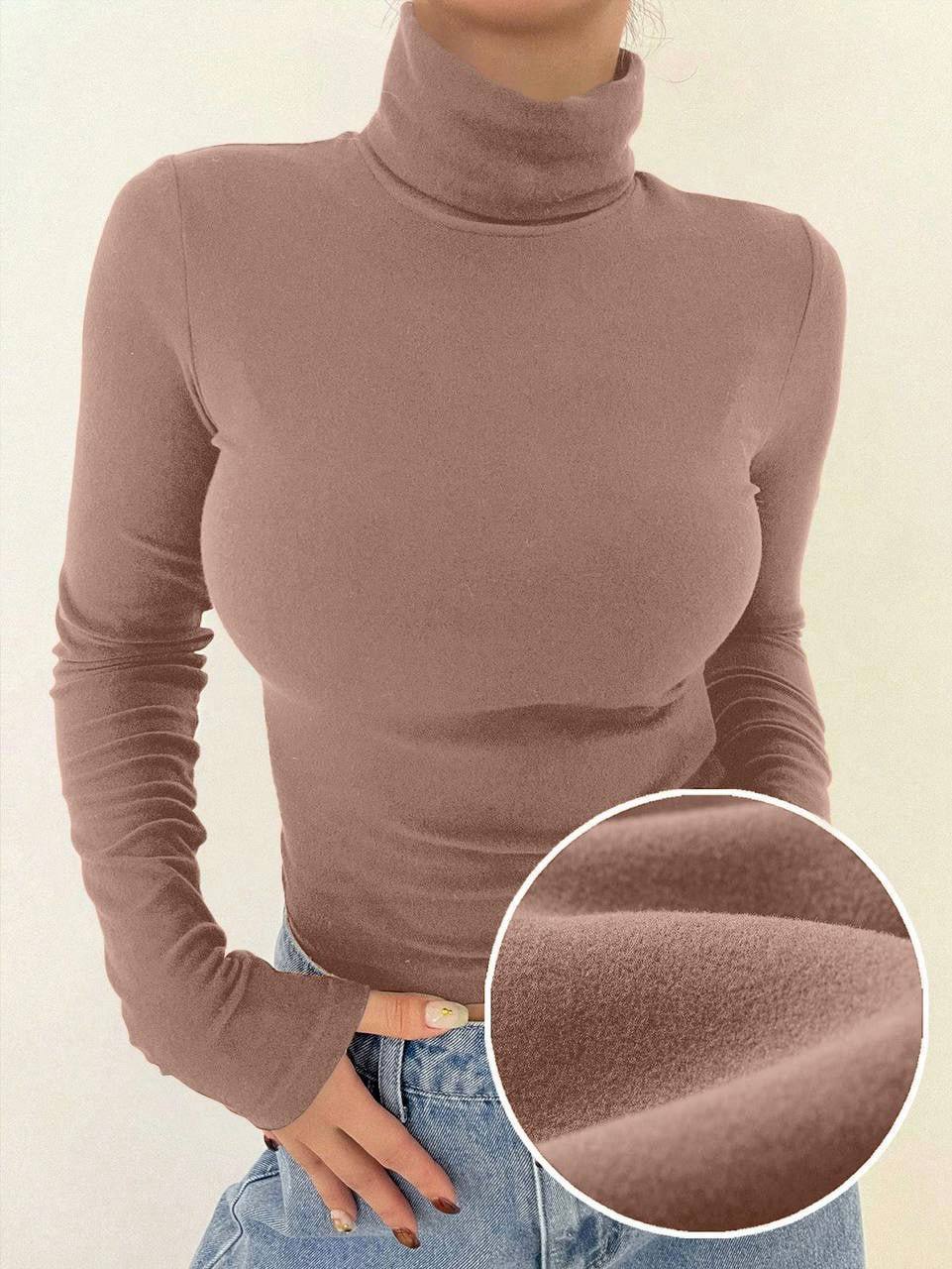 бежевий гольф жіночій